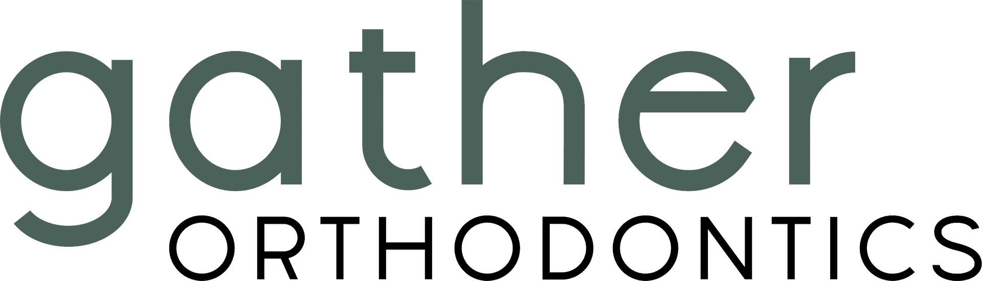 Logo Gather Orthodontics in Holly Springs, NC